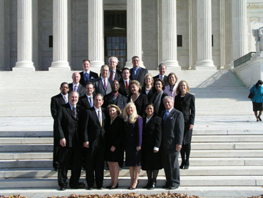 Melissa after being admitted to the U.S. Supreme Court
